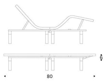 Load image into Gallery viewer, schematic of adjustable base